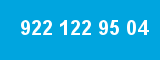 922 122 95 04
